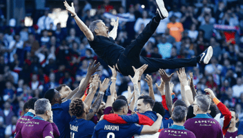 PSG celebration