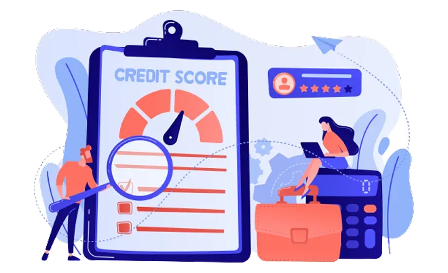 Credit score report