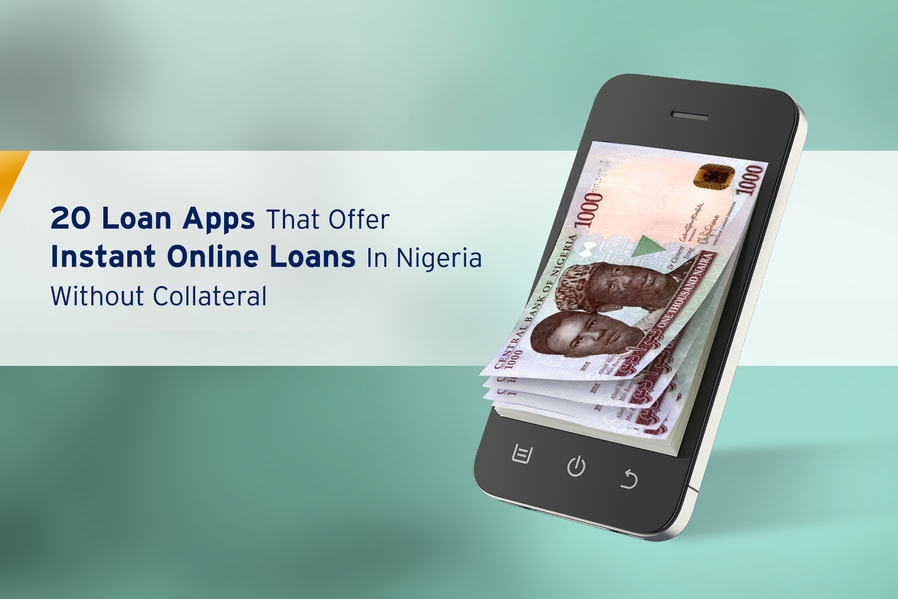 20 Loan Apps that Offer Instant Online Loans in Nigeria Without Collateral