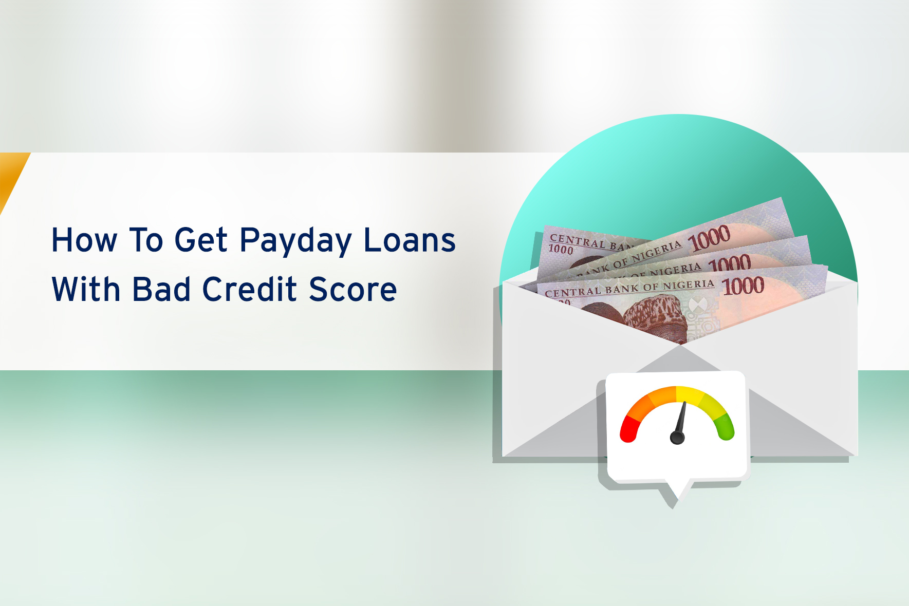 How to Get payday loans with a bad credit score