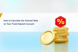 Interest rate on fixed deposit