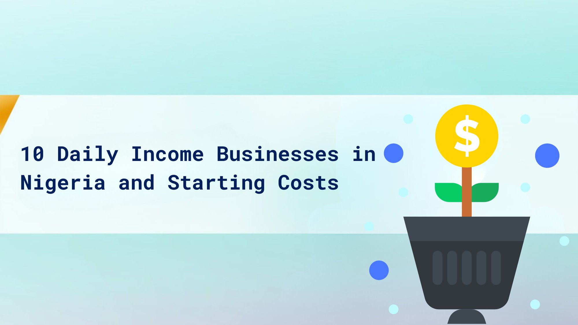 10 Daily Income Businesses in Nigeria and Starting Costs cover