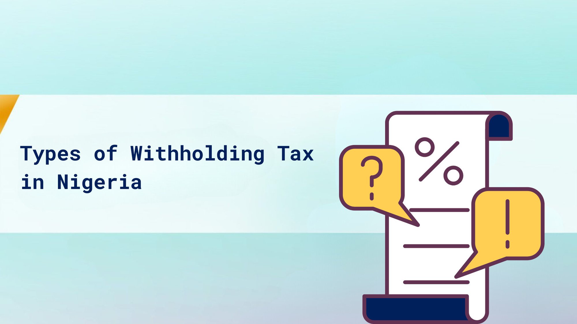 Types of Withholding Tax in Nigeria: A Comprehensive Guide cover