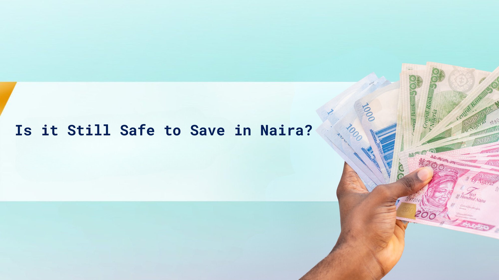 Is it Still Safe to Save in Naira? cover